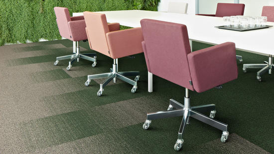 Striking Transition Carpet Tile Desso Fuse Tarkett