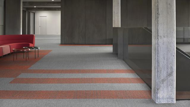 DESSO Essence Stripe carpet tiles: Mix and match your way