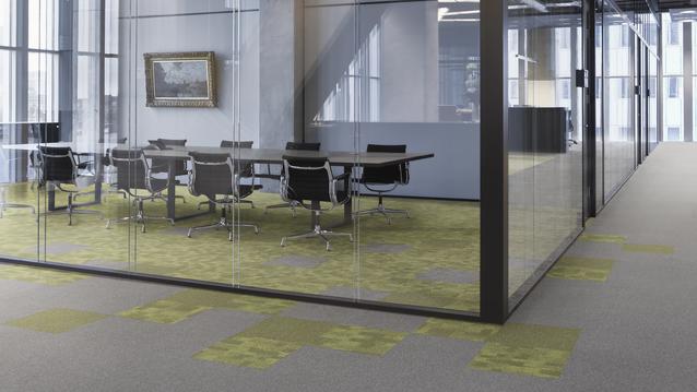 DESSO Essence carpet tile collection: Mix and match it your way.